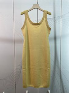 Zijden jurk, 2024 nieuwe zijden mantel, sexy hemdje vest gebreide rok, slanke pasvorm en afslankende billen gewikkelde jurk