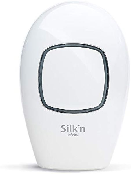 Silk'n Infinity - Depilación permanente en casa para mujeres y hombres, duración de los pulsos, no necesita cartucho de recarga, flashes ilimitados - Sistema de depilación láser IPL