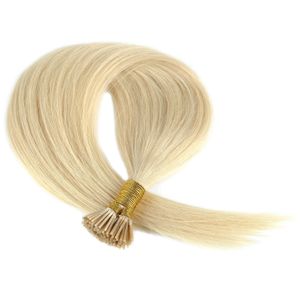 soie droite cheveux brésiliens couleur grise bâton je pointe extensions de cheveux 1gr st 300gr lotemy humanhair