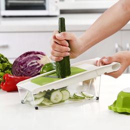 Broyeur de pommes de terre domestique, lingette en soie, coupe-légumes de cuisine, râpe multifonctionnelle pour légumes, concombre et carottes