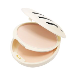 Poudre de maquillage éclaircissante en porcelaine soyeuse Poudre de réglage des pores de contrôle de l'huile compacte douce et mate avec bouffée et miroir Cosmétiques pour le visage imperméables et durables