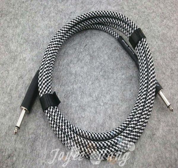 Cable plateado para guitarra eléctrica acústica de 10 pies, Cable para bajo, Cable amplificador, Cable de conexión de Audio, Cables9806768