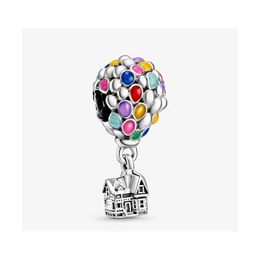 Argent 2021 Été S925 Sterling Sier Perles Maison Ballons Charmes Fit Original Pandora Bracelets Femmes Diy Bijoux Drop Delivery Dh9Uv