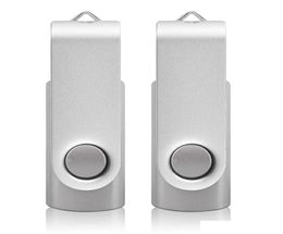 Argent 32 Go USB 20 Clés USB rotatives et pivotantes Clé USB 16 Go Clé USB pliable pour ordinateur portable Macbook Tablet8417783