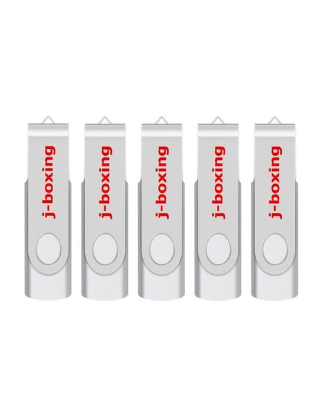 Silver 5PCSLOT 1G 2G 4G 8G 16G 32G 64G ROTATION USB DRIVE FLASS FLASS DRACK HAUTEUR SPEET STANG STOCK POUR L'ordinateur portable1056786