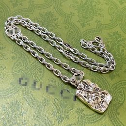 Collier Silver Anger Forest Collier chaîne vintage