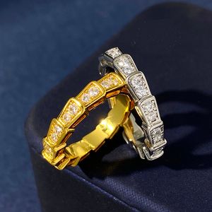 anillos de plata anillo giratorio anillos tamaño 6 7 8 9 anillo serpentii chapado en oro rosa de 18k anillo giratorio de varios colores anillo de plata chapado en oro de calidad con juego de piedras regalos