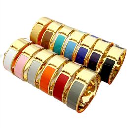 Bracelets en argent marque de luxe Bracelet manchette en or Bracelet en acier inoxydable Designer pour femmes accessoires de mode fête mariage cadeaux Saint Valentin