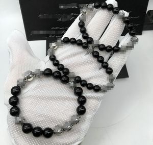 Pulsera de cuentas de plata Pulsera europea y americana para hombres y mujeres del mismo estilo