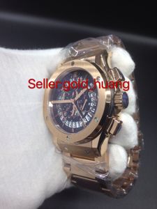 Envío gratis Silver Belt man Luxury Top Quality 45mm al por mayor de alta calidad de cuarzo de acero inoxidable Reloj de hombre Relojes de hombre
