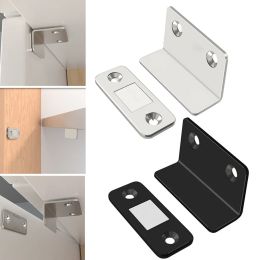 Zilver/zwarte kast vangt magneetdeur stops verborgen deur dichter met schroef voor kastkast meubels hardware