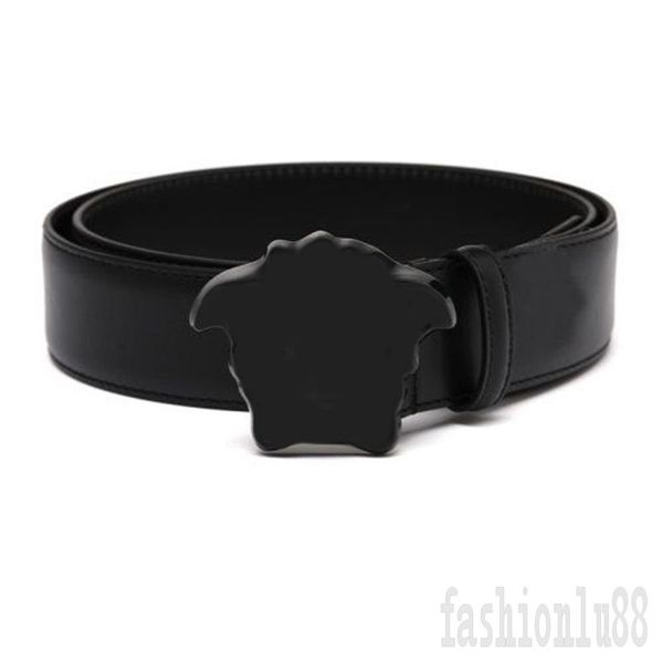 Silver Buckle Luxury Belt Mens Designer Belts Lady Elegant Formal Cintura Unique Creative Ordinary Simply Black Color Color For Women Designer PJ017 B23