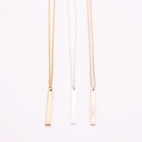 Colliers couleur argent style amérique du sud pendentif cuboïde collier bande clavicule colliers pour femmes 249Z