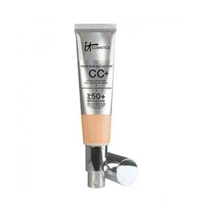 Zilver Concealer Lichtgewicht Langdurig It Cosmetics Huidperfectionerende Luxe Cc Cream It Cosmetics Cc Cream met Spf 50 240127