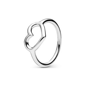 zilveren diamant hart gingko trouwring diy fit pandora ringen voor vrouwen designer sieraden cadeau