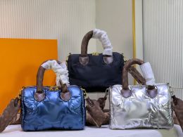 Silver Econyl gerecycled Pillow Speedy tas Bandouliere Nylon portemonnee OnTheGo Tote Maxi Pochette handtas Borduurwerk Mini Dhgate Monogrammen heuptas M20973