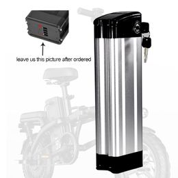 Batterie Silver Fish Ebike 24V 36V 48V 60V 10Ah 12Ah 15Ah 20Ah 30Ah pour G-Hybrid City Bike Vélo Pliant E-bike Batteries