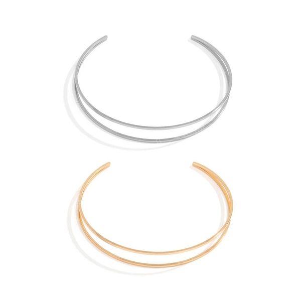 Brassard en argent et or réglable pour le haut du bras, bracelet minimaliste pour femmes