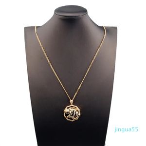 Argent or fine chaîne diamant pendentifs longs colliers pour femmes hommes à la mode concepteur opale bijoux fête