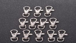 Zilveren karabijnsluiting sleutelhangerclip 4 mm sieraden bevindingen metalen splitring clip haak sleutelhanger gespsluiting sleutelhanger3562451