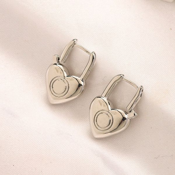 pendiente de amor de plata diseñador para las mujeres pendientes de corazón pendientes de circonio joyería hipoalergénica moissanita pendiente de lágrima pendientes de diamantes pendiente de oro