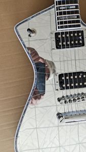 Miroir argenté crack iban dans la guitare Iceman avec stock gratuit