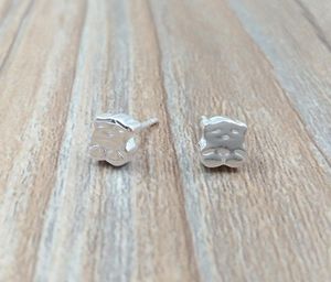 Zilveren puppy's oorbellen studberen sieraden 925 sterling past in Europese sieradenstijl cadeau Andy Jewel 6152701303708838
