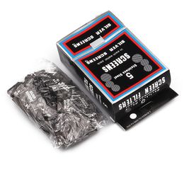 Zilver glad vechtfilter rook vechten net metaal vechtfilter 5 packs pack