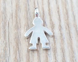 Silver Sweet Dolls Pendant Authentic 925 Les pendentifs en argent sterling s'adaptent à un cadeau de style européen Andy Jewel 5159001533600567