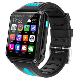 SIM-kaart 4G Video Call Smart Watches Telefoon 1G + 8G Memory CPU GPS WIFI Pink Children Gift App Installeer Bluetooth Camera Android Safe SmartWatch