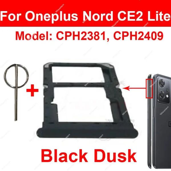 Bandeja de tarjeta SIM para OnePlus OnePlus 1+ Nord 3 Nord CE2 Lite CE3 Lite Nord N20 N30 SIMPLATER Slot Tarjeta Lector de lector Cable flexible