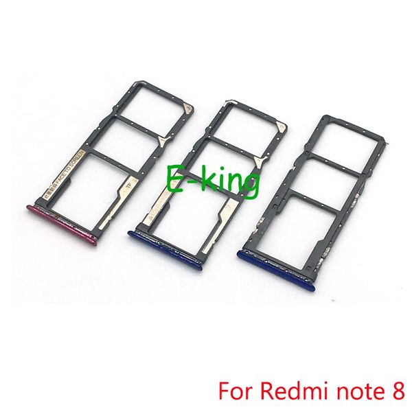 Porte-carton SIM pour Xiaomi Redmi Note 6 7 8 Pro SIM Carte Tray Slot Holder Adapter Socket Repair Pièces