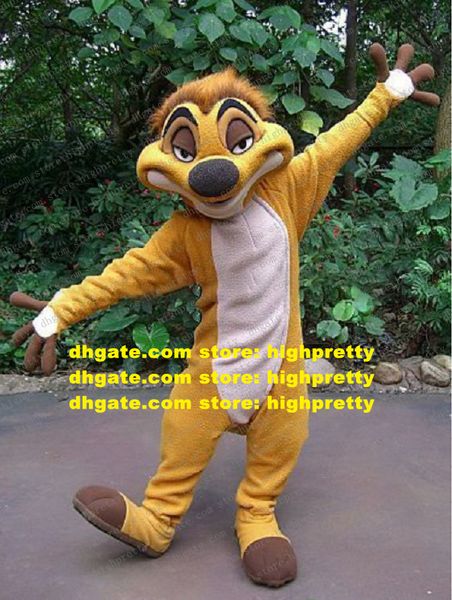 Disfraz de mascota Simba Pumma Timon, traje de personaje de dibujos animados para adultos, rendimiento de entretenimiento, tamaño grande, zz7705