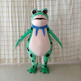 Costume de grenouille de mascotte pour enfants Simbok Vêtements de performance de marche adulte gonflable Modèle de gaz de gaz décorations drôles