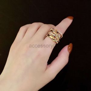 Vergelijkbare ontwerper Nieuw in Fine Jewelrysier Stack Ring Rings Type Valentijnsdag Oorbellen Ringen