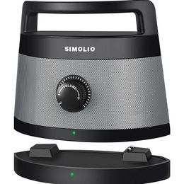 Simolio draagbare draadloze tv -luidsprekers voor Smart TV - Verbeter duidelijke dialoogtoonbesturing, perfect voor senioren en ouderen, 100ft bereik, geen schokkend volume, gemakkelijk te gebruiken