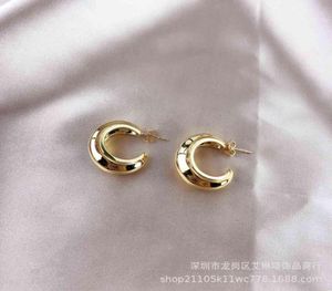 Simple 18 New N Fashion Brass Placing 24 K Gold Round Mini Mini-Orees 6691579