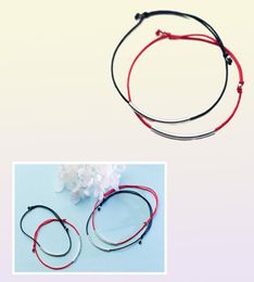 Corde de corde simple 2 couleurs pour femmes authentique 925 Bracelet en argent sterling cheville et style ethnique Fashion Fine bijoux 2107071860671