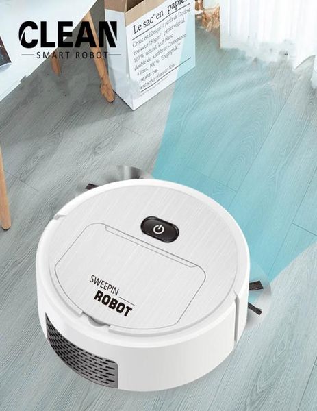 Simple 3In1 Smart Sweeper Robot Aspirateur Balayeuses Nettoyage sec et humide Machine intelligente Charge Cleaner Home aspiradora2189546