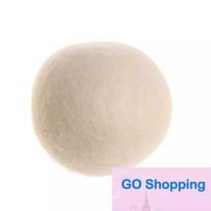 Boule de nettoyage de linge réutilisable Simple de 7cm, boule adoucissante de tissu de lessive organique naturel, boules de séchage en laine biologique de qualité supérieure