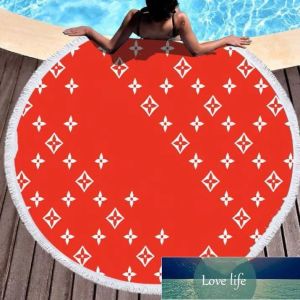 Eenvoudige badhanddoek Vakantie Strandstijl Men Women Soft Lades Kwaliteit Euramerican Big Name Alphabet Beach Towel Fashion Designer