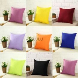 Taie d'oreiller Simple couleur bonbon, housse de coussin de couleur unie pour canapé, taie d'oreiller décorative pour la maison, housse de coussin de siège de voiture HKD230825 HKD230825