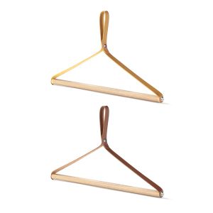 Ropa simple colgante de la ropa de madera de madera de madera de secado de la colgilla de ropa al aire libre para el baño hogareño para el campamento de picnic