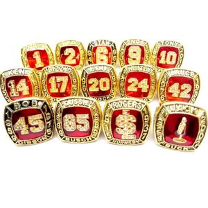 Eenvoudig ontwerp Alloy Champion Ring For Men Cardinal Hall of Fame World Series 14 Sets 301Z