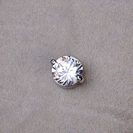 Collier en Zircon en forme de diamant pour femmes, Design Simple, avec pendentif en alliage, exquise, larmes de sirène, ligne de poisson