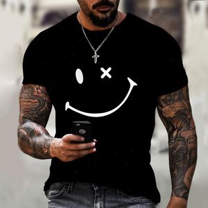 Camisetas de diseño Simple sonriente cara divertida y humorística hombre mujer camisa parodia ropa Tops tamaño Xxs-6xl camisetas