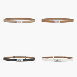 Simple Designer Belt Ceinture Luxe dunne accessoires Luxe riem voor vrouwelijke taillebanden Gurtel Belts Fashion ornament Classics Style Black HJ0102 H4