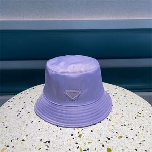 Eenvoudige designerhoeden voor dames driehoekige emmer hoed zonlicht gorras honkbal hoed snapback street caps luxe man canvas hoge kwaliteit pj006 h4
