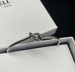 Simple Diseñador Golinete de brazalete de brazalete para mujeres Fashion Gold Silver Cel Bracelet Joyería de boda de alta calidad Regalo