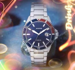 Cadran simple quartz mens montres chronomètre 42mm date automatique trois points designer en acier inoxydable montres-bracelets nobles et élégantes montre de luxe cadeaux